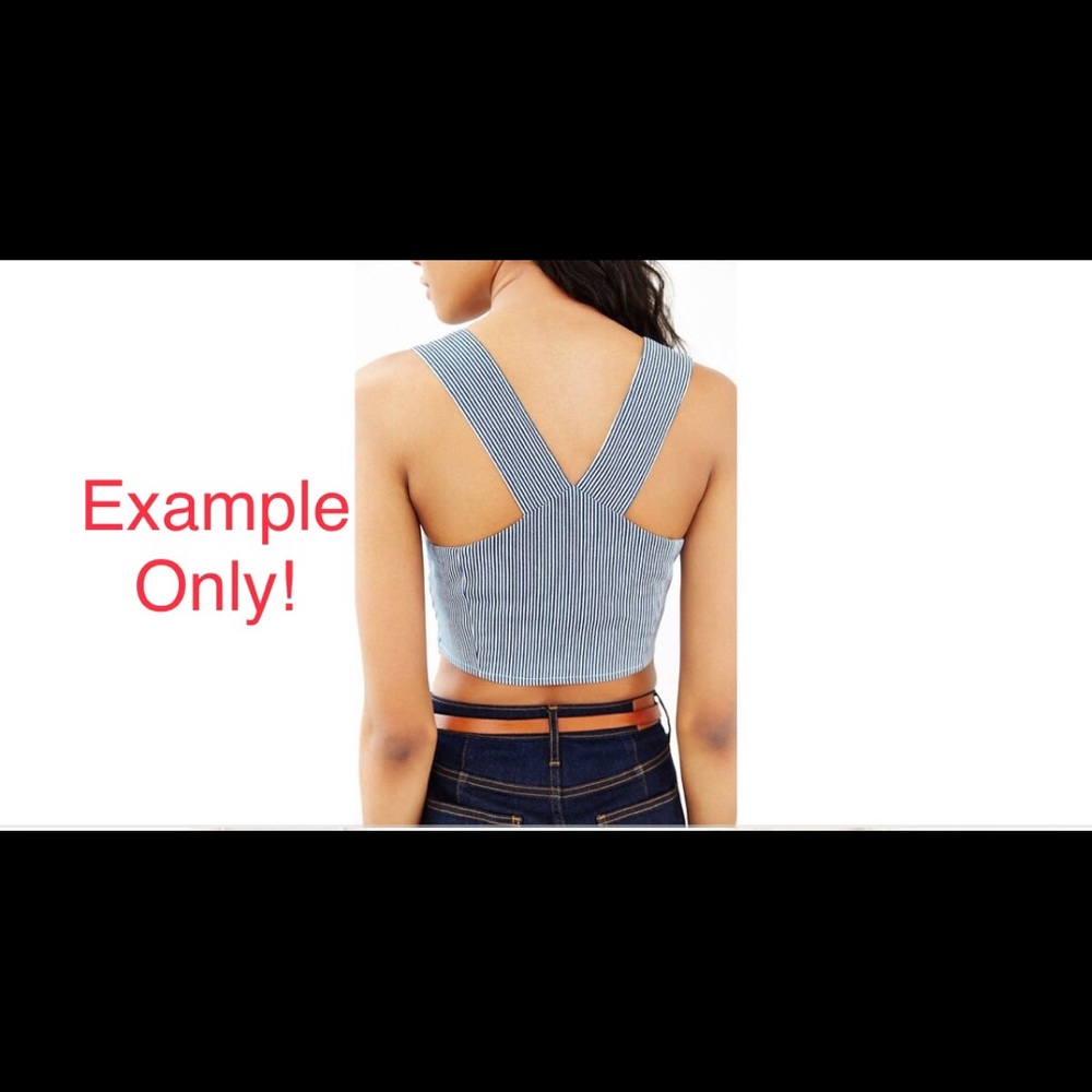 Lucca Couture Structured Crop Top - image 4